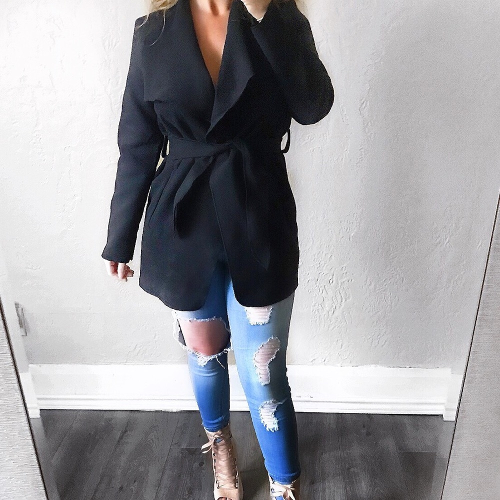 “Mason” Coat // Black